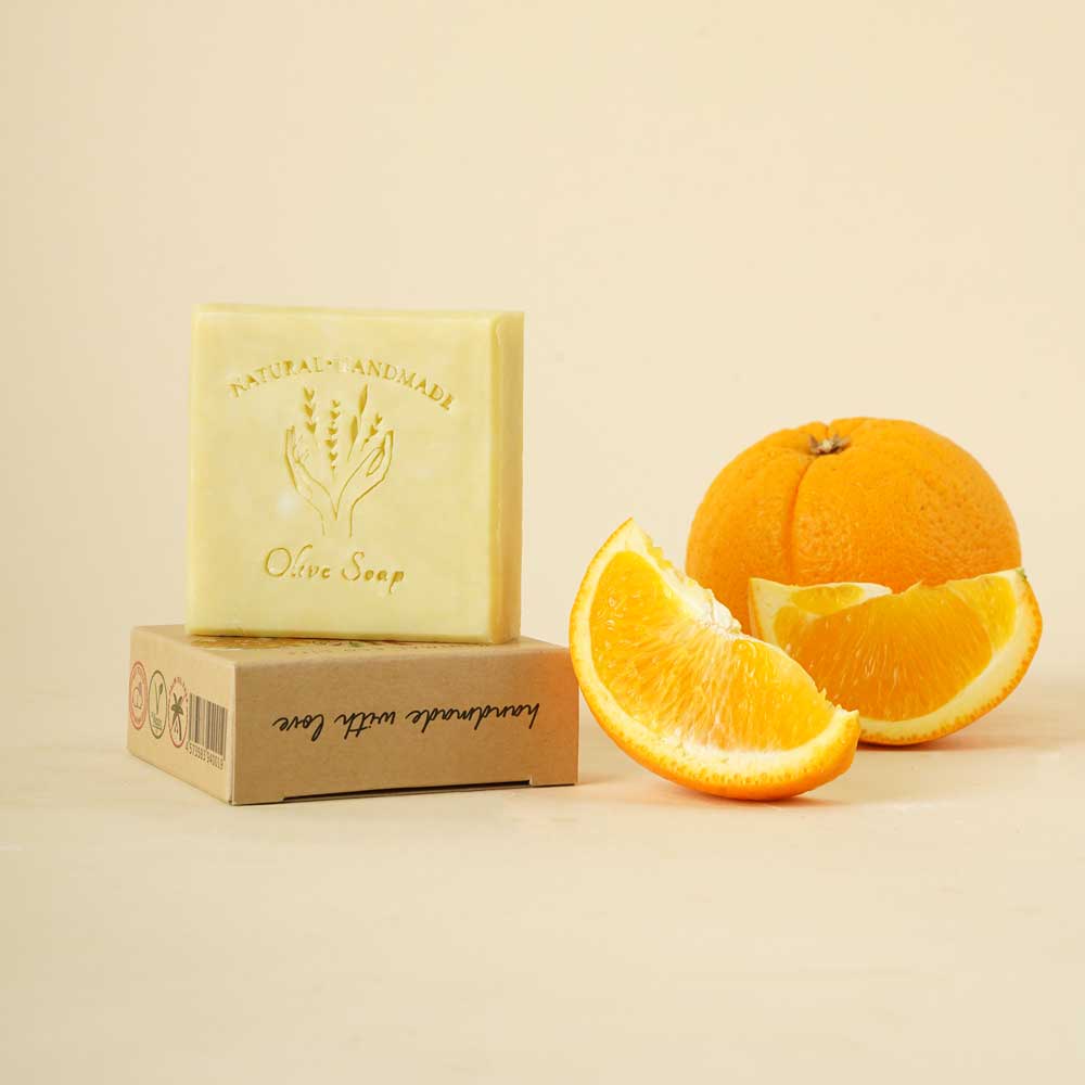 オレンジ オリーブ石鹸